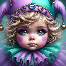 Load image into Gallery viewer, Clown Child-Full Round Diamond Painting-30x30cm
