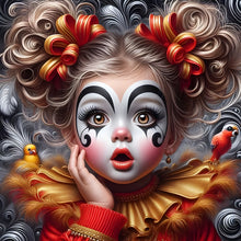 Load image into Gallery viewer, Clown Child-Full Round Diamond Painting-30x30cm
