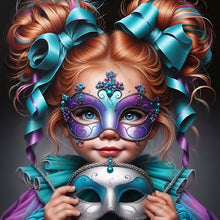 Load image into Gallery viewer, Clown Child-Full Round Diamond Painting-30x30cm
