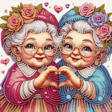 Load image into Gallery viewer, Granny-Partial Special Diamond Painting-30x30cm
