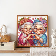 Load image into Gallery viewer, Granny-Partial Special Diamond Painting-30x30cm
