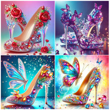 Load image into Gallery viewer, Dream High Heels-Full Round Diamond Painting-40x40cm
