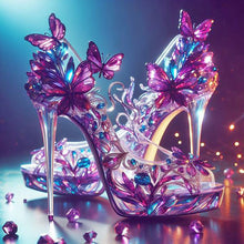 Load image into Gallery viewer, Dream High Heels-Full Round Diamond Painting-40x40cm
