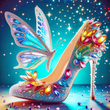 Load image into Gallery viewer, Dream High Heels-Full Round Diamond Painting-40x40cm
