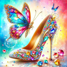 Load image into Gallery viewer, Dream High Heels-Full Round Diamond Painting-40x40cm
