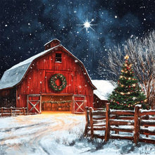 Load image into Gallery viewer, Snow Bridge-Full Round Diamond Painting-30x30cm
