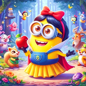 Minions-Full Round Diamond Painting-30x30cm-1546999