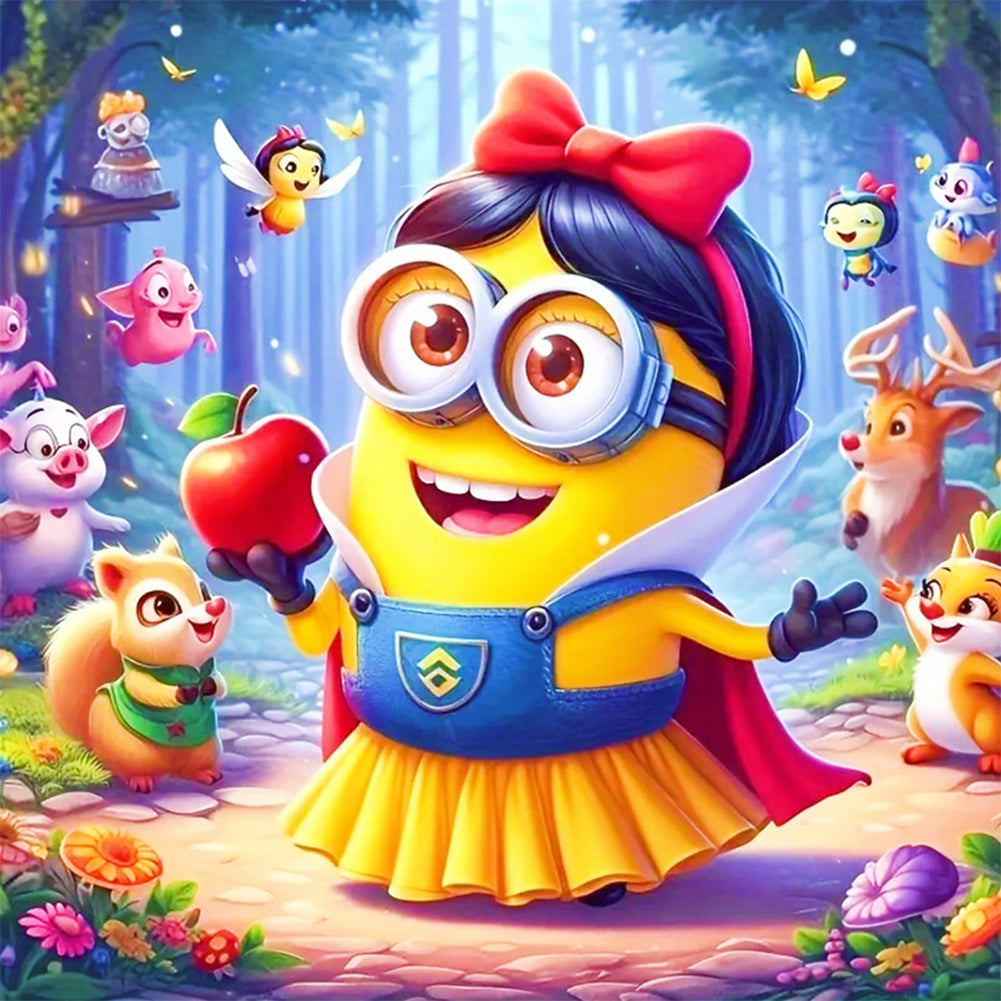 Minions-Full Round Diamond Painting-30x30cm-1546999