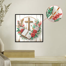 Load image into Gallery viewer, Cross-Partial Special Diamond Painting-30x30cm
