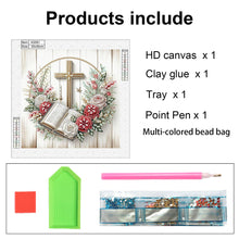 Load image into Gallery viewer, Cross-Partial Special Diamond Painting-30x30cm
