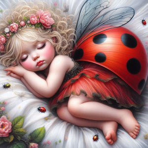 Life of Pets Girl-Full Round Diamond Painting-30x30cm
