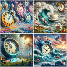 Load image into Gallery viewer, Time-Full Round Diamond Painting-40x40cm
