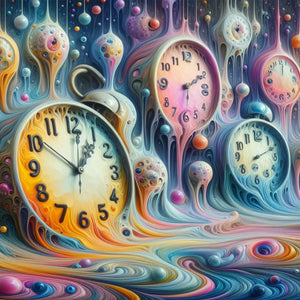 Time-Full Round Diamond Painting-40x40cm