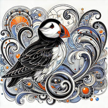 Load image into Gallery viewer, Parrot Owl-Full Round Diamond Painting-40x40cm
