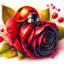 Load image into Gallery viewer, Flower-Full Round Diamond Painting-30x30cm
