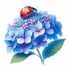 Load image into Gallery viewer, Flower-Full Round Diamond Painting-30x30cm
