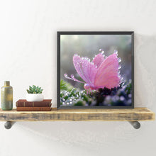 Load image into Gallery viewer, Butterfly-Full Round Diamond Painting-30x30cm
