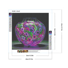 Load image into Gallery viewer, Vase-Full Round Diamond Painting-40x40cm
