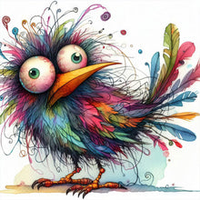 Load image into Gallery viewer, Bird-Full Round Diamond Painting-40x40cm
