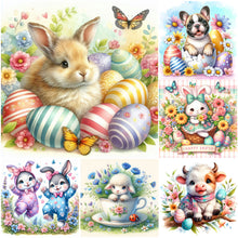 Load image into Gallery viewer, Easter-Full Round Diamond Painting-30x30cm
