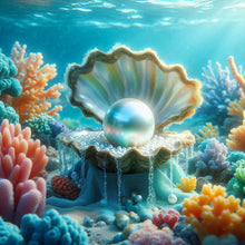 Load image into Gallery viewer, Dream Shells-Full Round Diamond Painting-30x30cm
