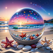 Load image into Gallery viewer, Dream Shells-Full Round Diamond Painting-30x30cm
