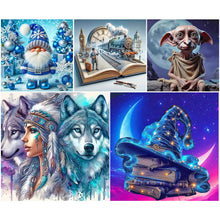 Load image into Gallery viewer, Film-Full Round Diamond Painting-40x40cm
