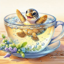 Load image into Gallery viewer, Rooster Turtle-Full Round Diamond Painting-30x30cm
