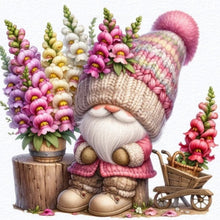 Load image into Gallery viewer, Gnome-Full Round Diamond Painting-30x30cm
