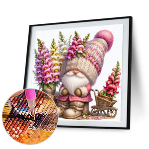 Gnome-Full Round Diamond Painting-30x30cm