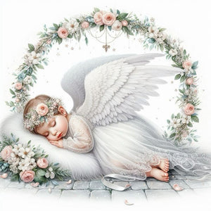 Baby-Full Round Diamond Painting-40x40cm