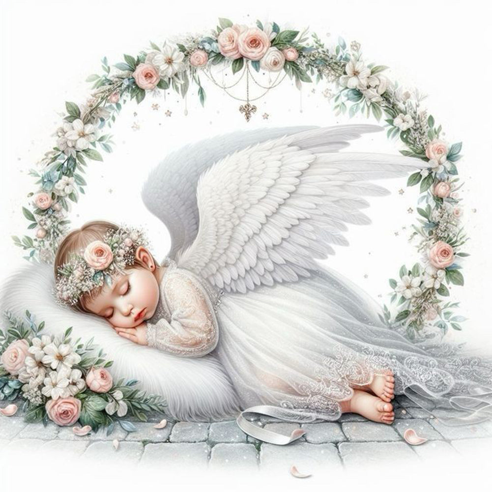 Baby-Full Round Diamond Painting-40x40cm