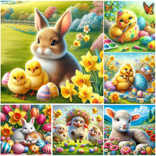 Load image into Gallery viewer, Easter-Full Round Diamond Painting-40x40cm
