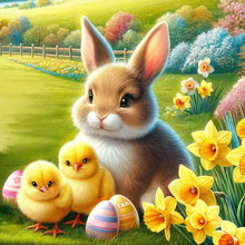 Load image into Gallery viewer, Easter-Full Round Diamond Painting-40x40cm
