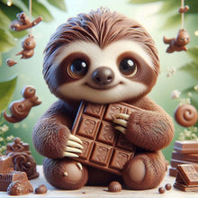 Load image into Gallery viewer, Sloth-Full Round Diamond Painting-30x30cm
