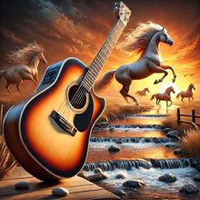 Load image into Gallery viewer, Horse-Full Round Diamond Painting-30x30cm
