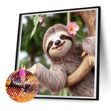 Load image into Gallery viewer, Sloth-Full Round Diamond Painting-30x30cm
