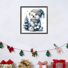 Load image into Gallery viewer, Bear-Full Round Diamond Painting-30x30cm
