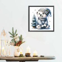 Load image into Gallery viewer, Bear-Full Round Diamond Painting-30x30cm
