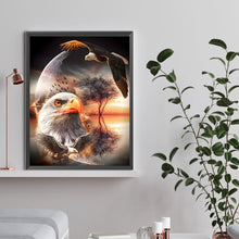 Load image into Gallery viewer, Eagle-Full Round Diamond Painting-30x40cm
