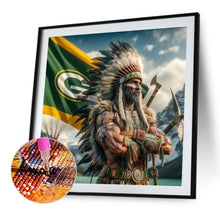Load image into Gallery viewer, Indian-Full Round Diamond Painting-40x40cm
