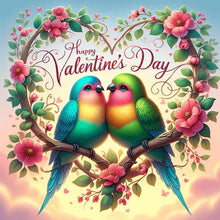Load image into Gallery viewer, Valentine&#39;s Day-Full Round Diamond Painting-40x40cm
