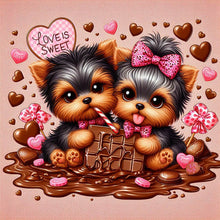 Load image into Gallery viewer, Valentine&#39;s Day-Full Round Diamond Painting-40x40cm
