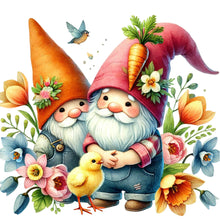 Load image into Gallery viewer, Gnome-Full Round Diamond Painting-30x30cm
