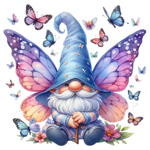 Gnome-Full Round Diamond Painting-30x30cm
