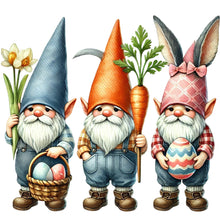 Load image into Gallery viewer, Gnome-Full Round Diamond Painting-30x30cm
