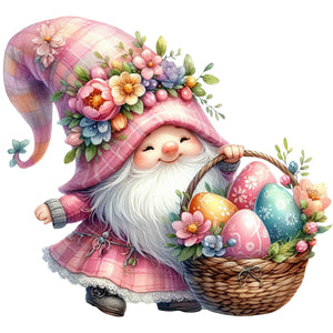 Gnome-Full Round Diamond Painting-30x30cm