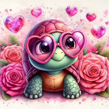 Load image into Gallery viewer, Turtle-Full Round Diamond Painting-30x30cm
