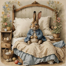 Load image into Gallery viewer, Rabbit-Full Round Diamond Painting-40x40cm
