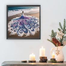 Load image into Gallery viewer, Beautiful Skirt Woman-Partial Special Diamond Painting-30x30cm
